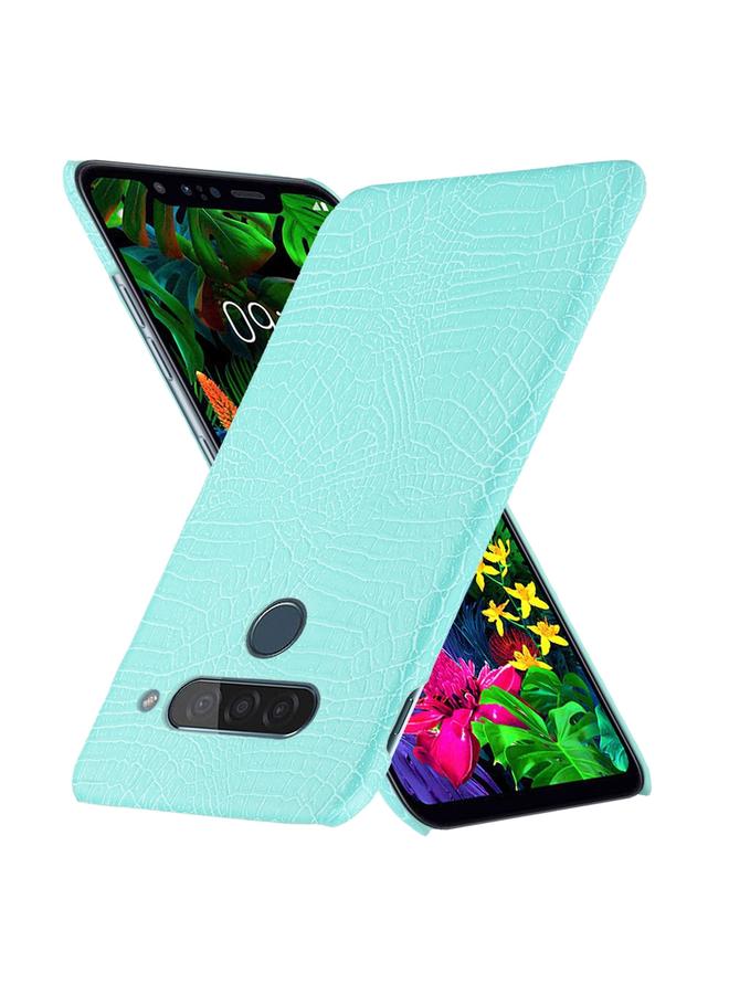 اس-توب جراب لهاتف LG G8S ThinQ مقاوم للصدمات مصنوع من جلد التمساح PC + PU - Image 2