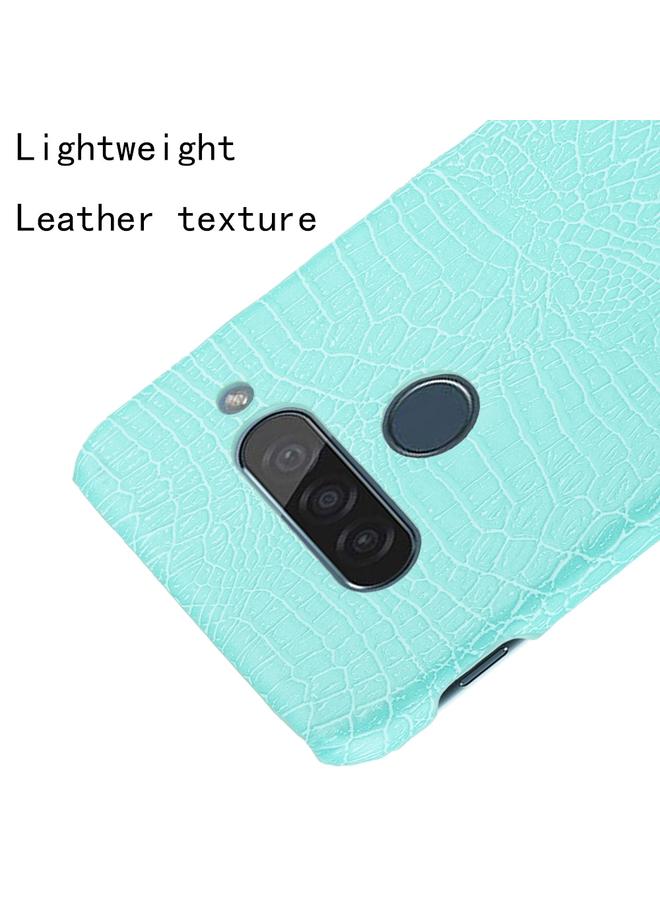 اس-توب جراب لهاتف LG G8S ThinQ مقاوم للصدمات مصنوع من جلد التمساح PC + PU - Image 4