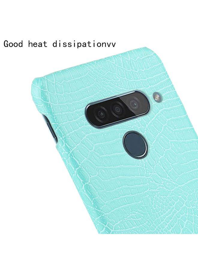 اس-توب جراب لهاتف LG G8S ThinQ مقاوم للصدمات مصنوع من جلد التمساح PC + PU - Image 5