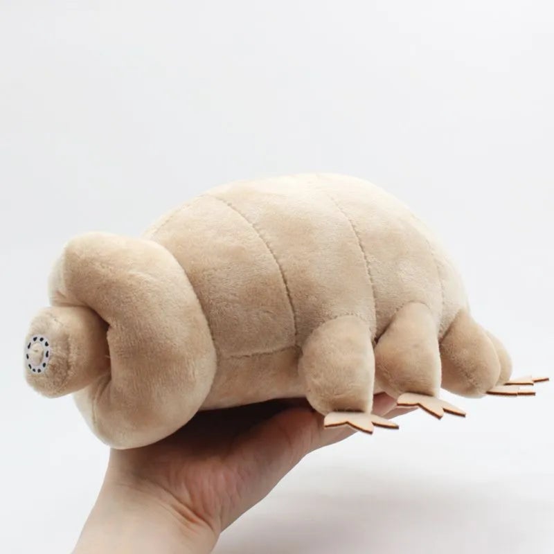 Tardigrade Plush 25cm Khaki Ultra-Soft Velvety Fabric - Scientifically Accurate Educational Toy for Nature Lovers Classrooms And Quirky Collectors - Image 3