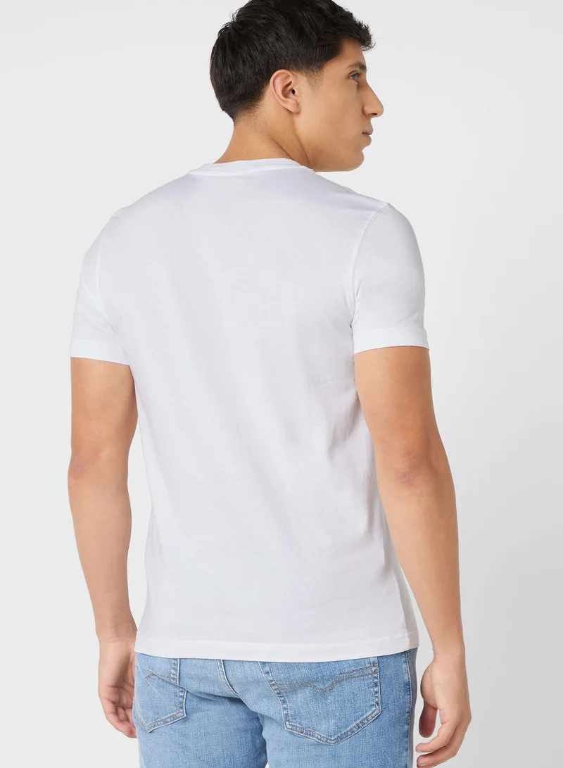 DIESEL Tie Dye Crew Neck T-Shirt
