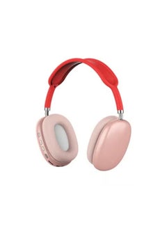Generic Headphone Wireless I12 With Hidden Mic Red  - Image 1