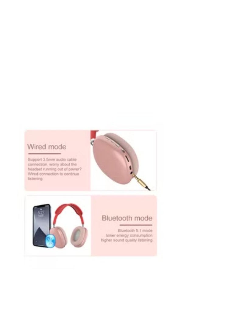 Generic Headphone Wireless I12 With Hidden Mic Red  - Image 4