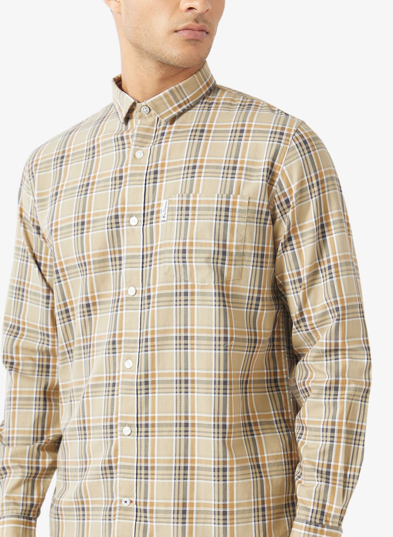 Ben Sherman Checked Long Sleeve Shirt - Image 3