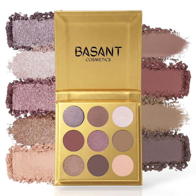 Basant Cosmetics Powder Eyeshadow Palette لوحة ظلال العيون البودرة بسنت لمستحضرات التجميل (4)