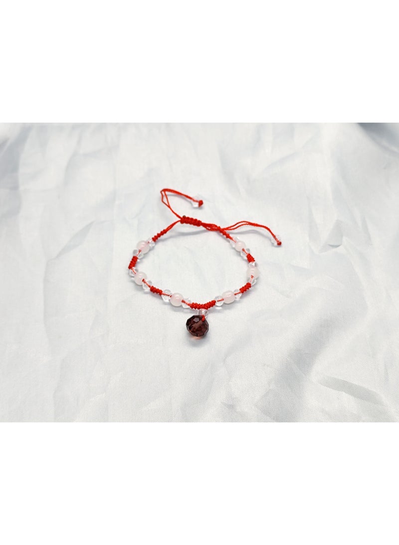 GELESE Children's Hand-woven Red Rope Bracelet Anklet Bracelet - Image 1