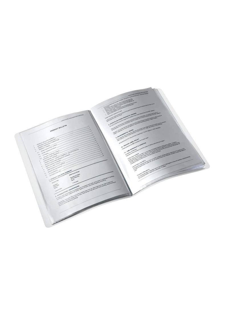 Maxi 1-Piece Display Book 40 Pockets Black Cover  - Image 4