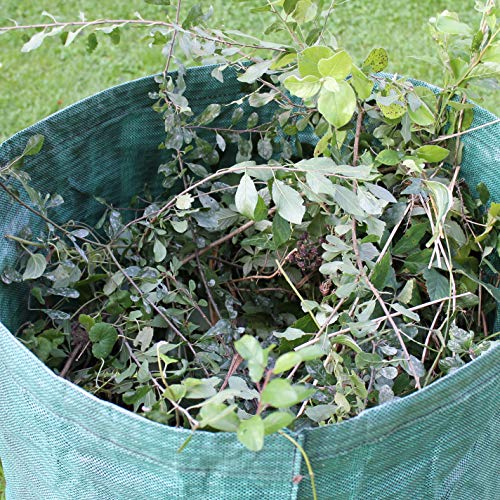 GardenMate 3-Pack 32 Gallons Reusable Garden Waste Bags (H30, D18 inches) - Yard Waste Bags - Image 4