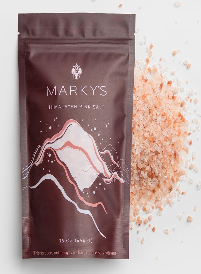 MARKY'S Himalayan Pink Coarse Salt - 16 oz / 454 g - Image 1