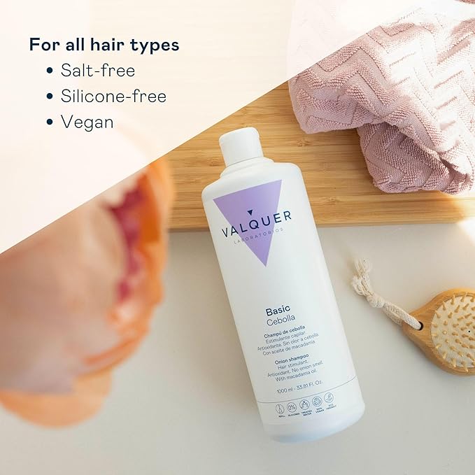 Valquer Laboratorios Valquer Onion Shampoo Effective in the treatment of oily hair with stimulant antioxidant and purifying activity For all types of hair 500 Milliliters - Image 4