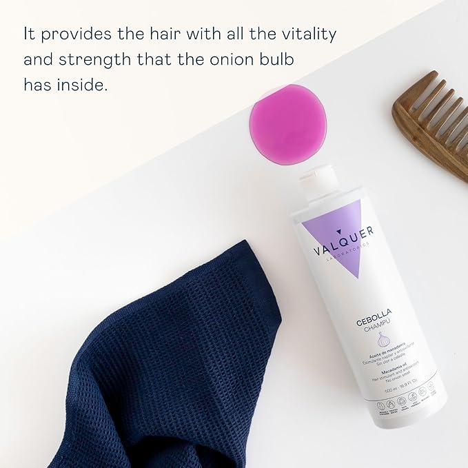 Valquer Laboratorios Valquer Onion Shampoo Effective in the treatment of oily hair with stimulant antioxidant and purifying activity For all types of hair 500 Milliliters - Image 5