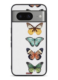 Tolwak Google Pixel 8 Protective Case Cover Four Butterflies  - Image 1