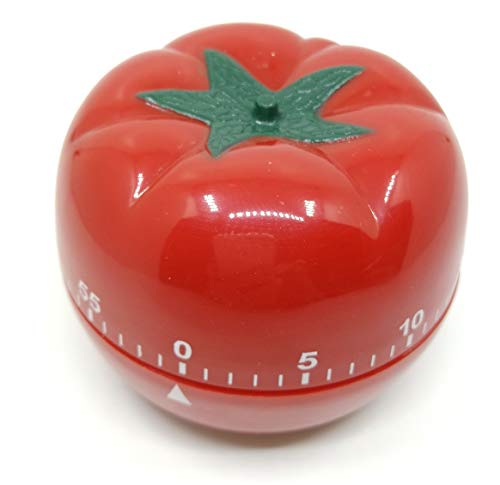 Jayron tomato kitchen timer cooking timer count down timer mechanical timer 60 minutes count down timer - Image 1