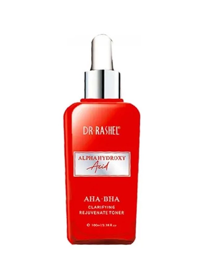 Rejuvenating Purifying Face Toner With Alpha And Beta Hydroxy Acids Red 100ml