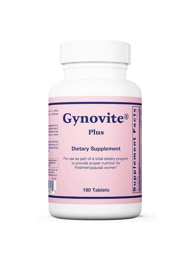 Optimox Gynovite Plus - Menopause Supplements for Women, Menopause Relief, Multivitamins for Women, Magnesium Supplement, Women's Support - 180 Count - Image 1