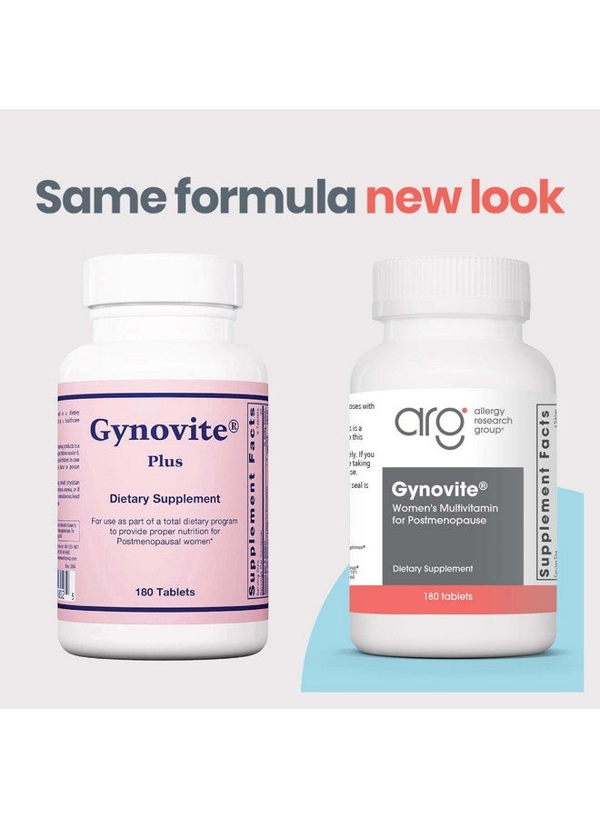 Optimox Gynovite Plus - Menopause Supplements for Women, Menopause Relief, Multivitamins for Women, Magnesium Supplement, Women's Support - 180 Count - Image 2