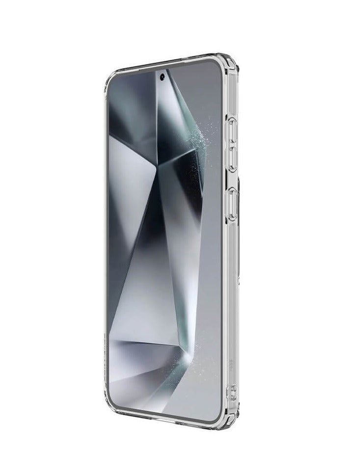 Nillkin nature series tpu cover Compatible with MagSafe for Samsung Galaxy S25 - Clear - Image 5
