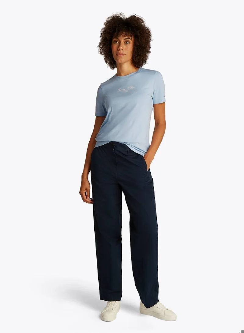 TOMMY HILFIGER Logo Crew Neck T-Shirt