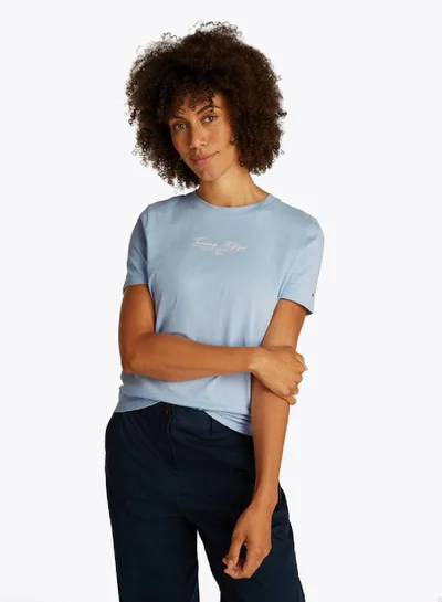 TOMMY HILFIGER Logo Crew Neck T-Shirt