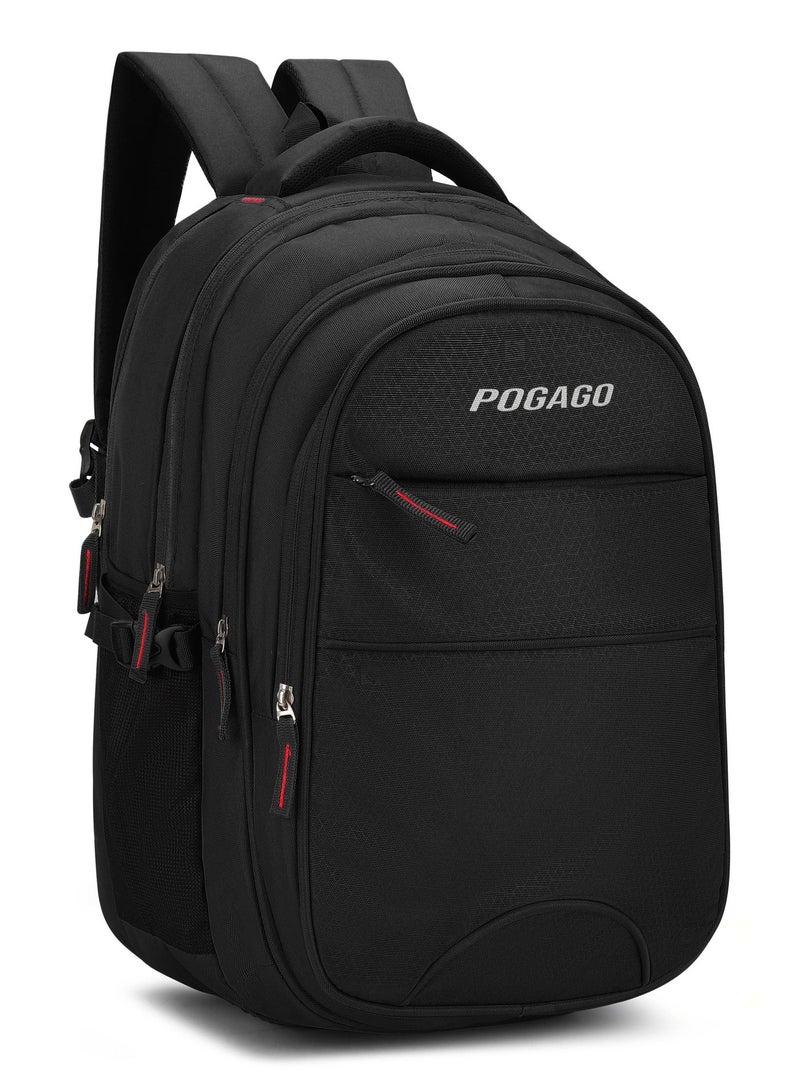 Pogago Travel Backpack, Water Resistant, 17" Laptop, Multiple Pockets Laptop, Travel Backpack, Business Backpacks for Women Men Work College Gift,Casual Daypack - Image 1