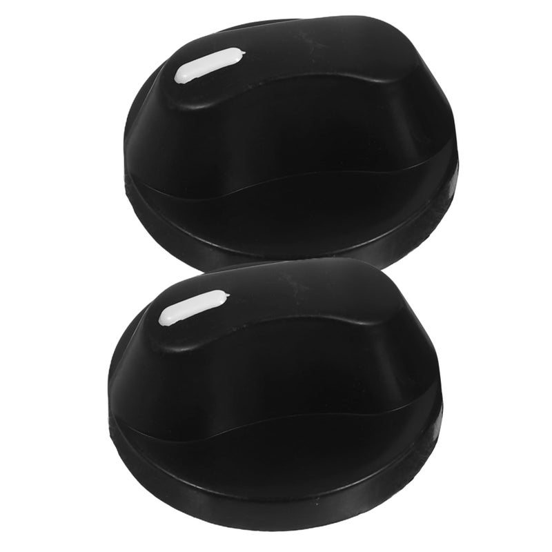 Universal Gas Stove Knobs 2 Pack Easy Install Durable Plastic Replacement Oven Knobs - Image 2