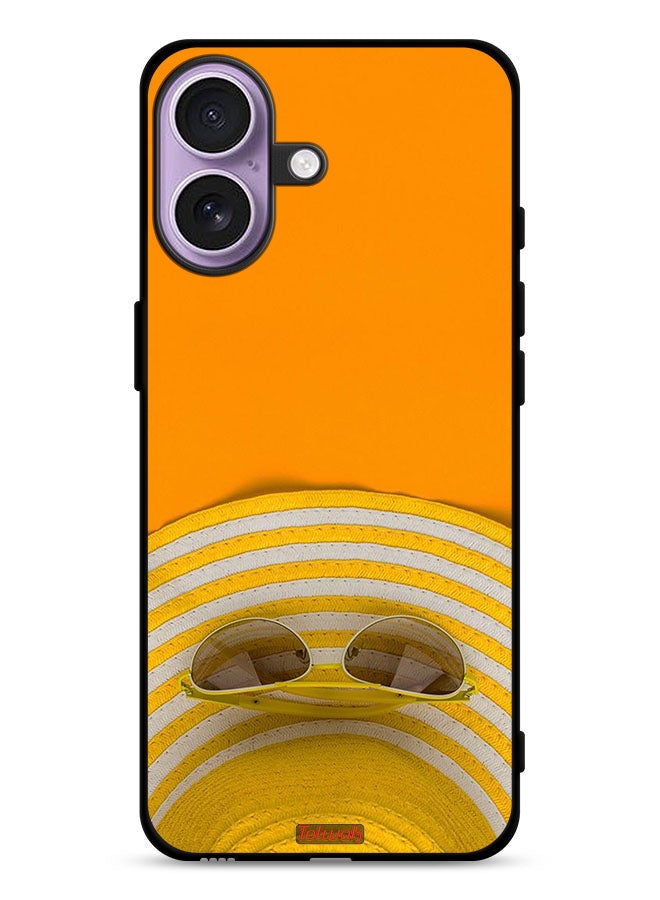 Tolwak Apple iPhone 17 Protective Case Cover Glasses Hat - Image 1