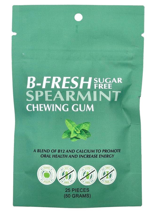 Chewing Gum Sugar Free Spearmint 25 Pieces (50 g) - pzsku/Z83A89313F4CD85706B8EZ/45/_/1740571622/9c9ea0f2-1707-4ce4-abbe-45f7b34ac1cd