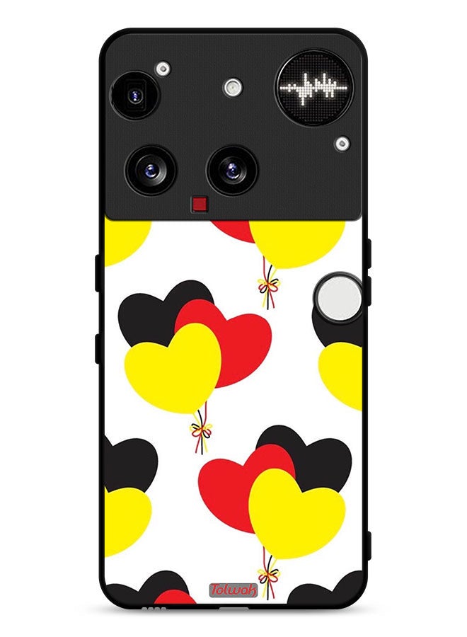 Tolwak Nothing Phone (3) Protective Case Cover Three Hearts Bunch - Image 1