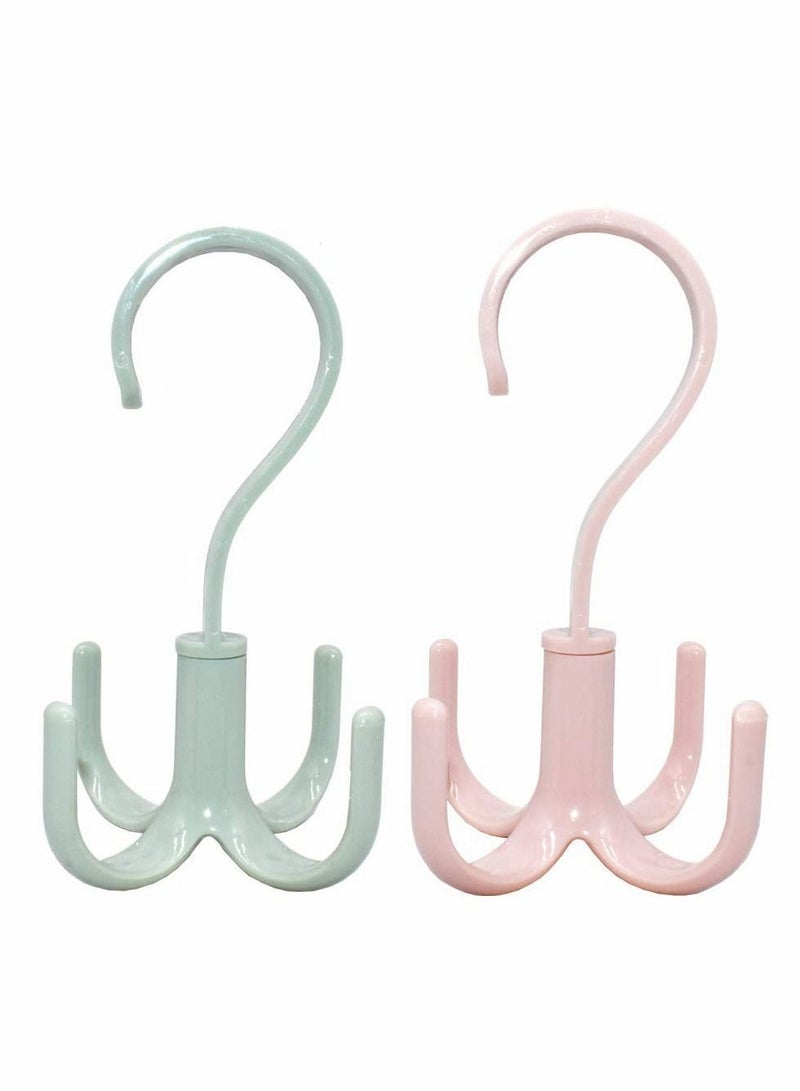 Y&D 360 Degree Rotatable Hook Wardrobe Multi-Functional Bag Tie Hanger  - Image 5