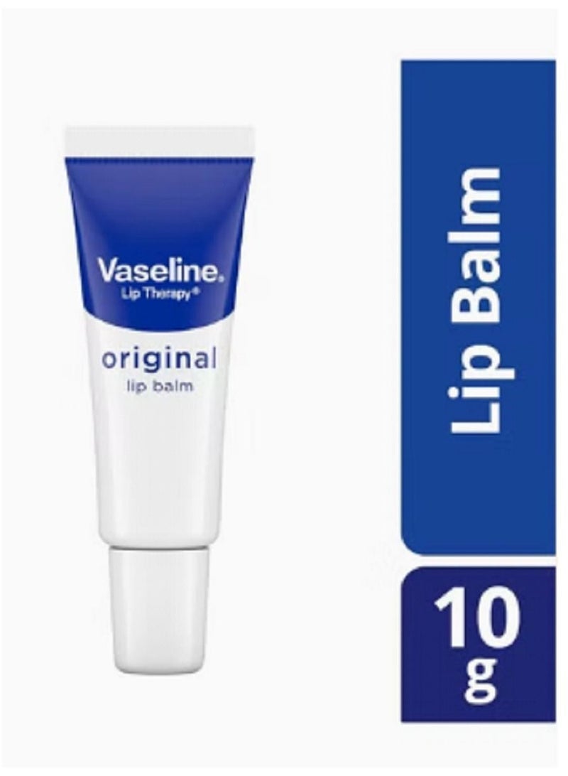 Vaseline Lip Therapy Original Lips Balm Moisturize Instantly Soft Blue - Image 2