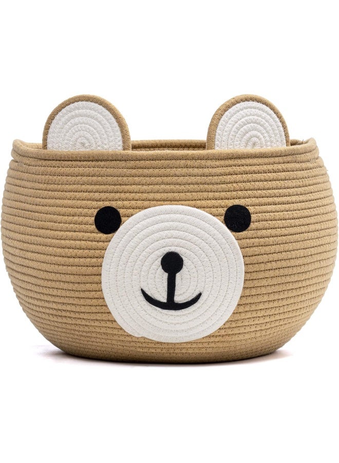 CherryNow Cotton Rope Basket Baby Gift Basket for Newborn - Image 1