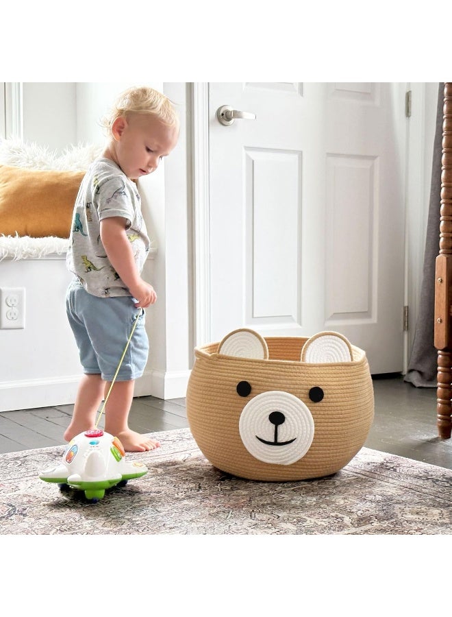 CherryNow Cotton Rope Basket Baby Gift Basket for Newborn - Image 5