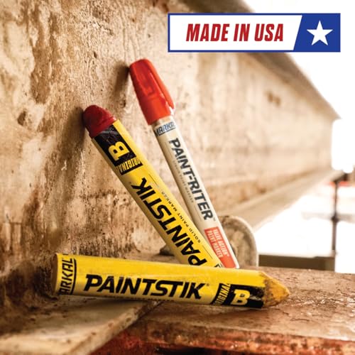 Markal 12-Pack White Paint Markers - Permanent, Waterproof & UV Resistant for Metal, Wood, Tires - Home & Industrial Use, Fade-Resistant, Made in USA - Works on Oily, Icy, Wet, Dry & Cold Surfaces - Image 5