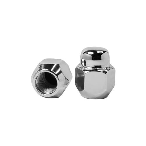 Mysttoo 4PCS M12x1.25 Chrome Wheel Lug Stud Nut Set 28365FE001 Compatible with Subaru Forester Crosstrek Outback WRX STI Legacy Impreza BRZ Tribeca Ascent Scion FR-S # 28171AJ000 - Image 2