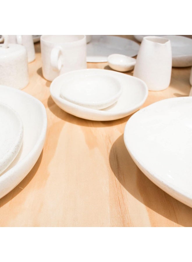 FDTY 1.1 رطل (500 جرام) طين أبيض طبيعي خاص يجف بالهواء - طين فخاري غير سام ذاتي التصلب، طين نحت متعدد الأغراض للأطفال والكبار، النحت، دروس الفنون الخزفية، الحرف اليدوية (مناسب للأطفال من سن 3 سنوات فما فوق) - Image 4