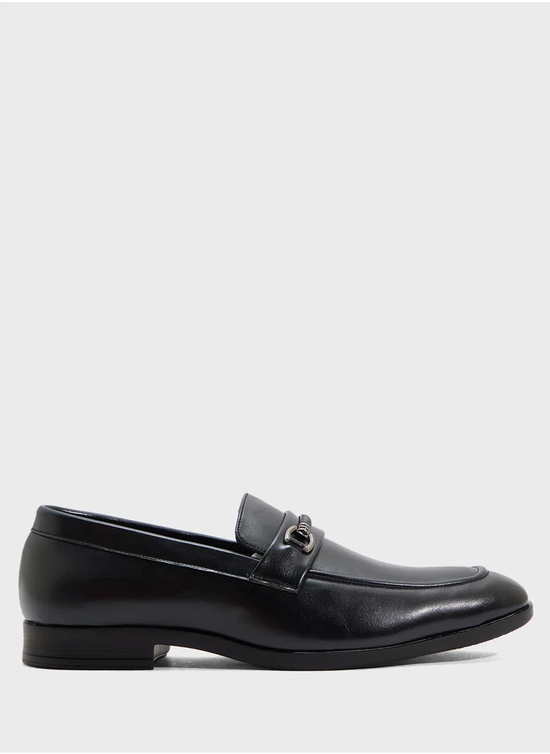 Robert Wood Trim Detail Formal Slip Ons