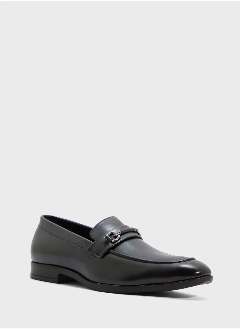 Robert Wood Trim Detail Formal Slip Ons