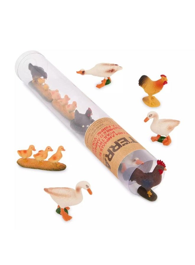 Battat - Terra 10 Pieces Farm Poultry 5-8cm - AN2883Z - Image 1