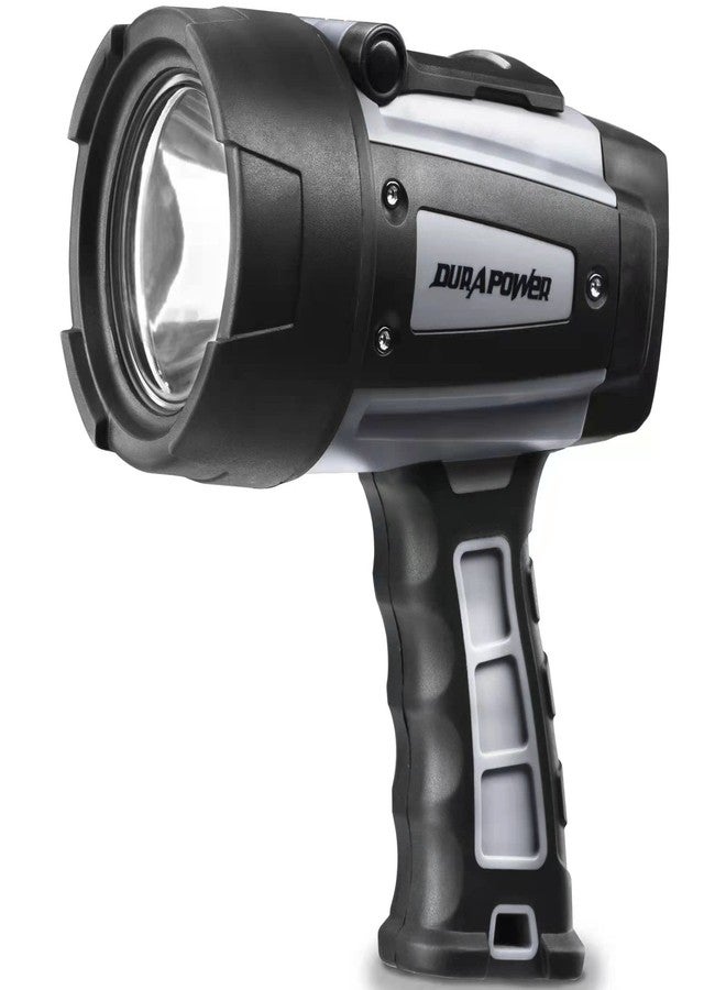 Durapower Rechargeable Spotlight, IP68 Waterproof Super Bright Handheld Spotlight, High Lumen LED Portable Spot Flashlight for Marine Boat Hunting Camping - Image 1