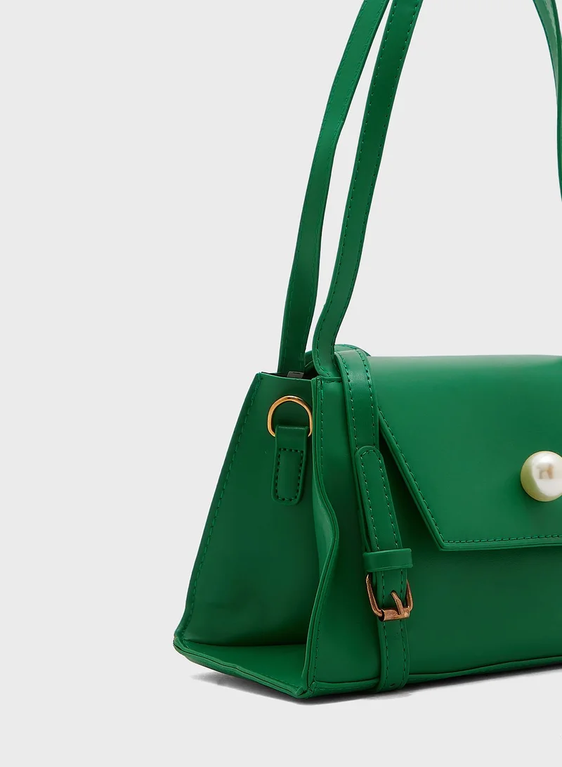 ELLA Trapeze Handbag With Shoulder Strap