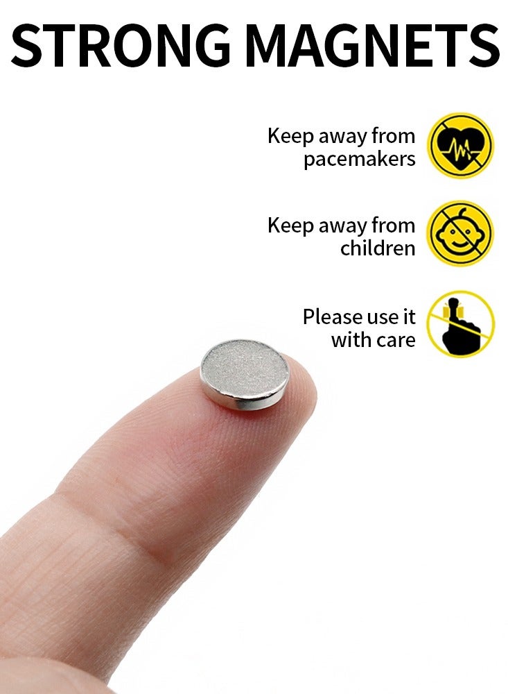 100pcs 0.31x0.08inch Super Powerful Neodymium Magnet Round Strong Permanent Magnetic Small NdFeB Refrigerator Magnets 8X2mm - Image 2