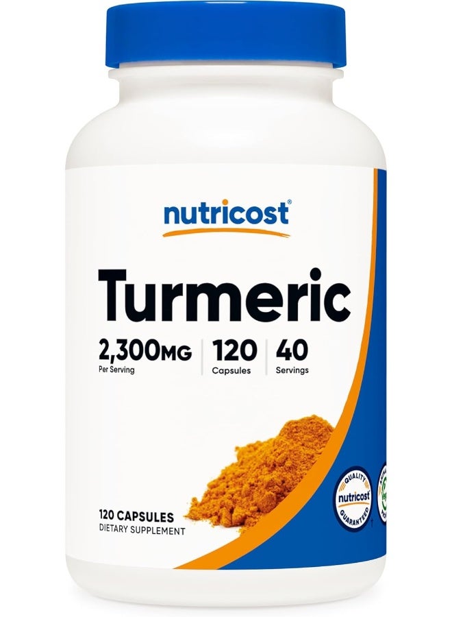 Nutricost Turmeric Curcumin Pills 1 Bottle - Image 1