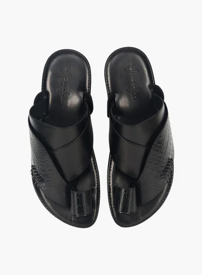 Al Waha Men's Arabic Sandals with Toe Loop - Ramadan Collection