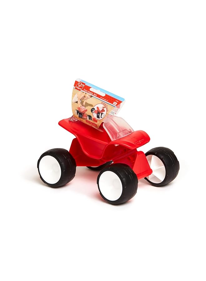 Hape Kid'S Dune Buggy Sand And Beach Toy For Kids Car Toy For Beach Red Color Ages 12 Months And Up - Image 2