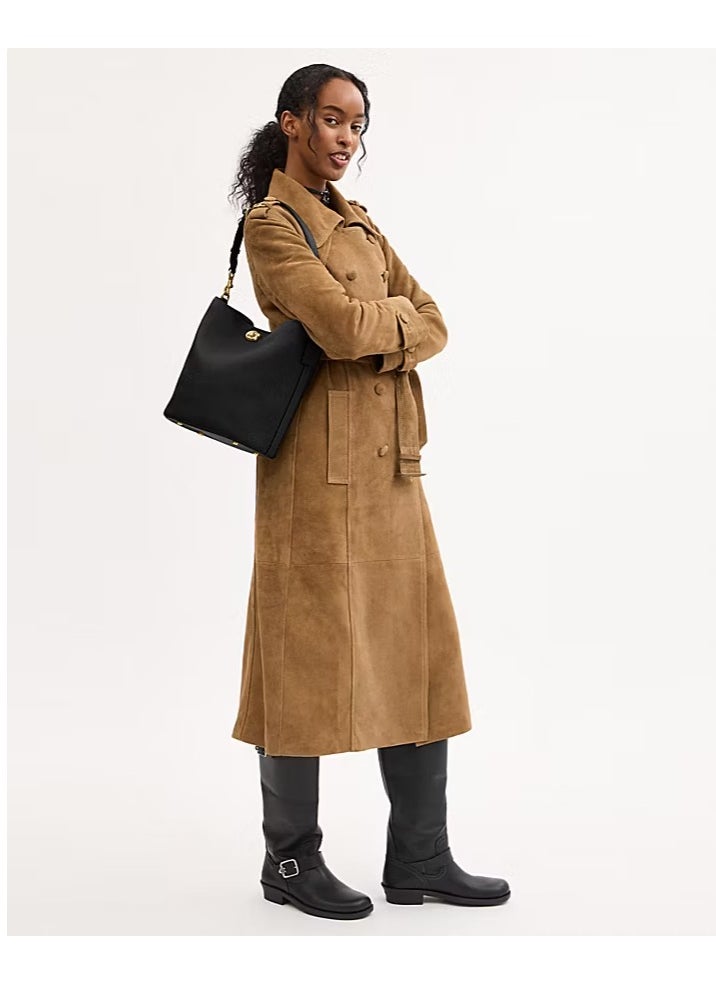 coachoutlet - Coach Willow Soft Bucket Bag In Signature Canvas - Image 1