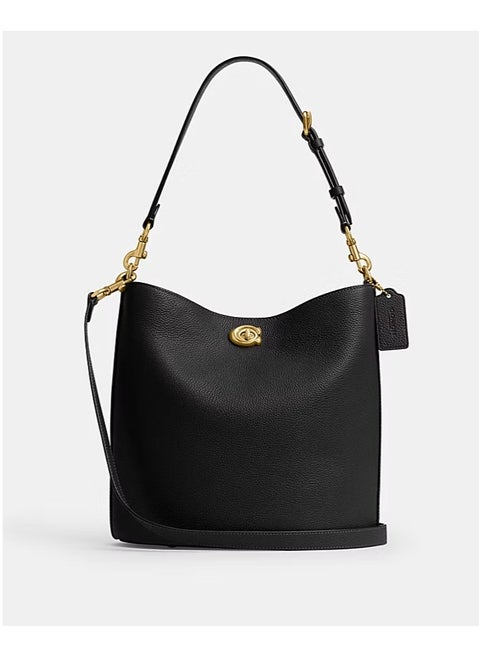 Coach Willow Soft Bucket Bag In Signature Canvas
