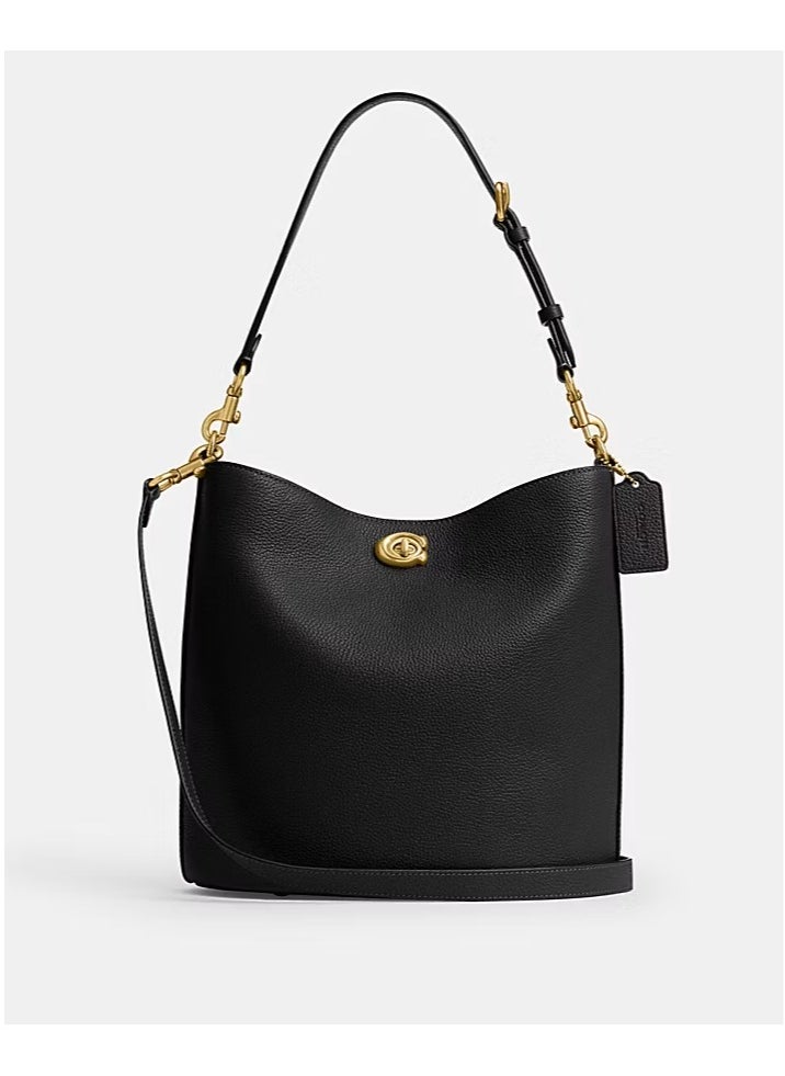 coachoutlet - Coach Willow Soft Bucket Bag In Signature Canvas - Image 1
