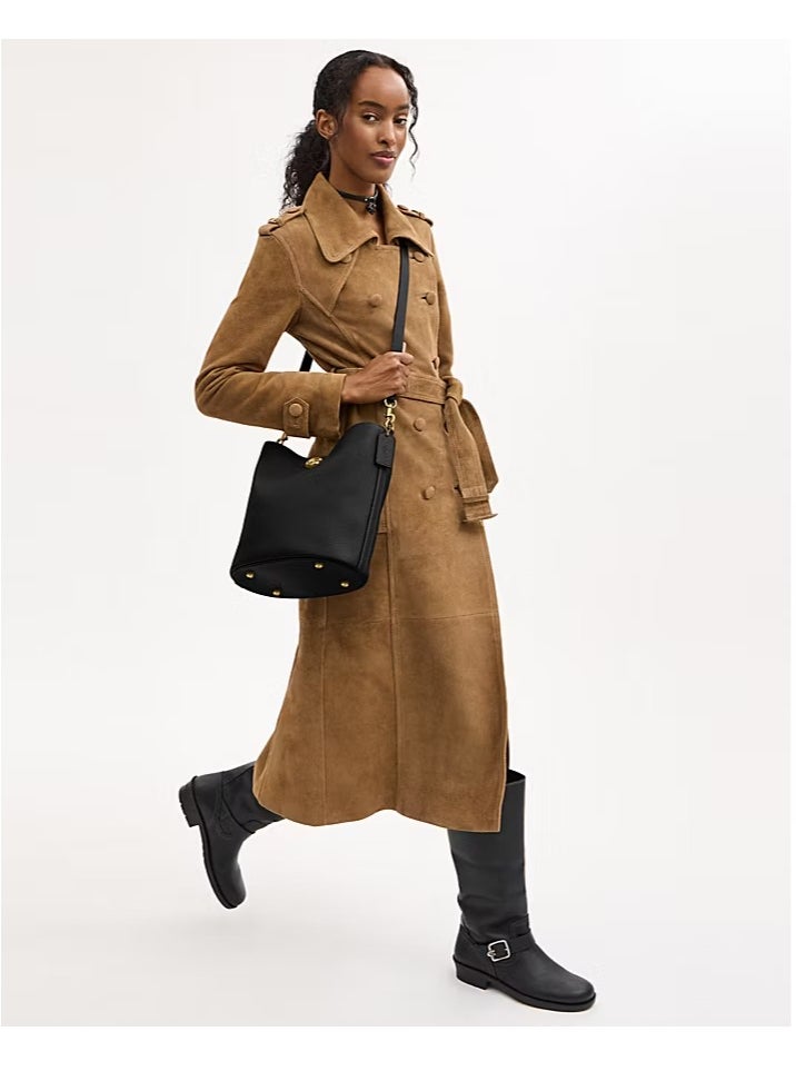 coachoutlet - Coach Willow Soft Bucket Bag In Signature Canvas - Image 1