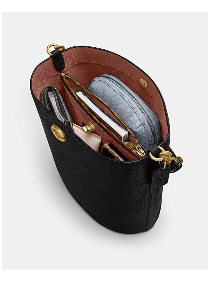 coachoutlet - Coach Willow Soft Bucket Bag In Signature Canvas - Image 1
