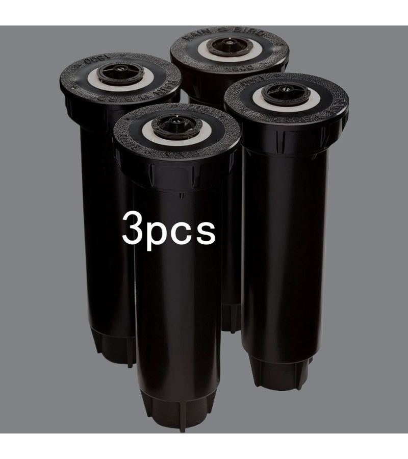 3 Pack Professional Bounce Sprinklers With 0 To 360 Degree Adjustable Spray Patterns And 8 To 17992 Inch Spray Distances Featuring 4 Inch Bounce Height Style 1 - Image 1